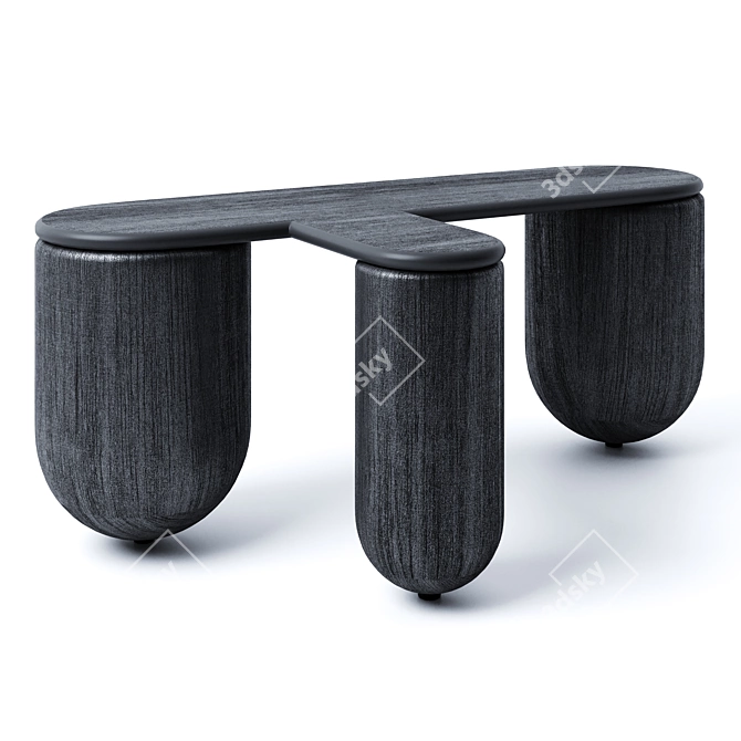 Sleek Hello Coffee Table by Noom 3D model image 1