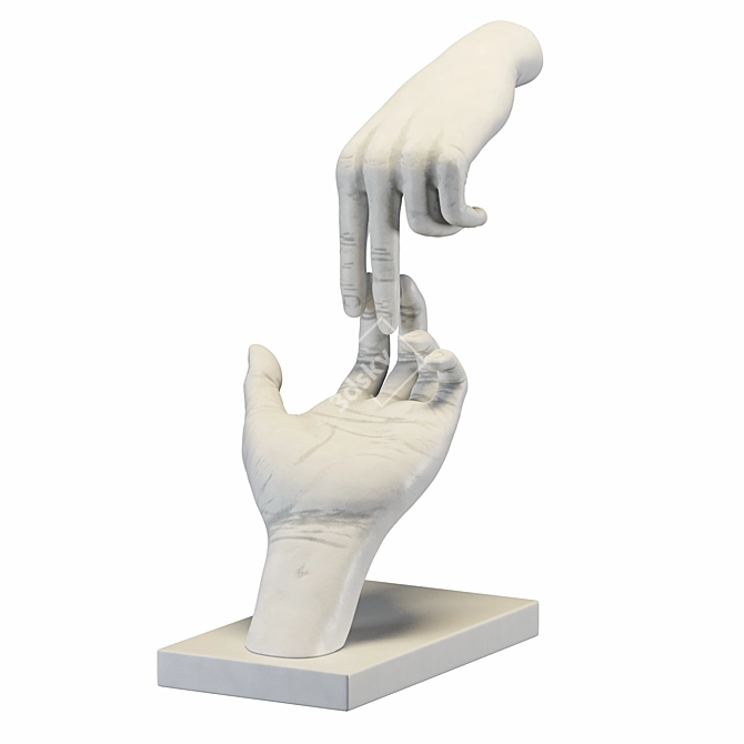 Elegant Hand Sculpture 2015 Edition 3D model image 2