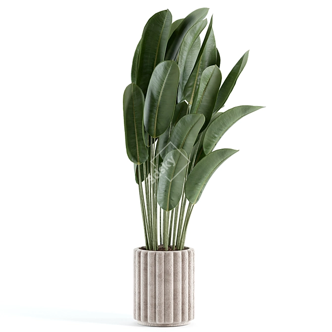 Custom Indoor Plant Model 235 3D model image 1