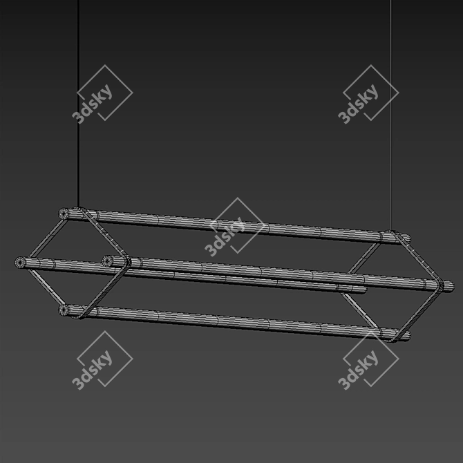 Title: Sleek FOTUBES Pendant Lights 3D model image 5