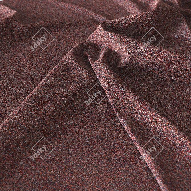 Seamless Fabric PBR Material Kit 3D model image 3