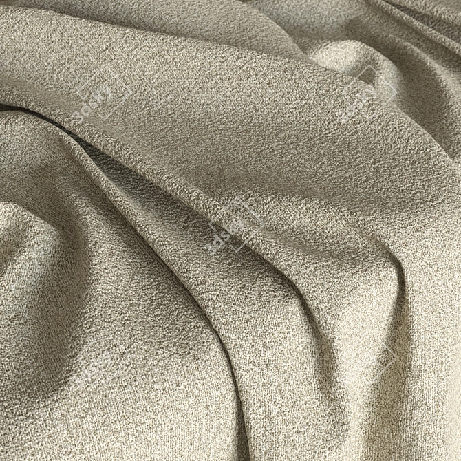 PBR Seamless 4k Fabric Material 3D model image 3