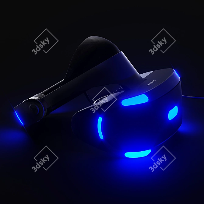 PlayStation 5 VR Gaming Bundle 3D model image 4