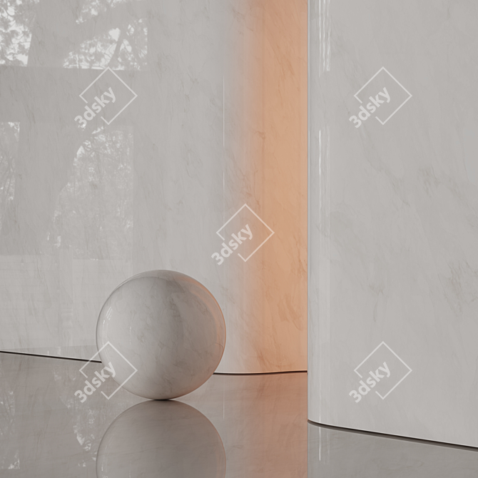 High-Res Marble Material Collection 3D model image 2