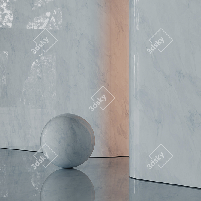 High-Res Marble Material Collection 3D model image 6