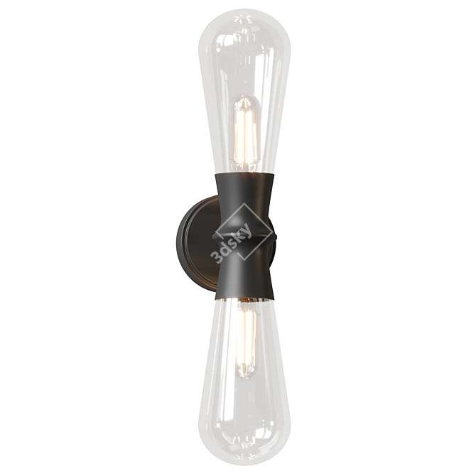 Marcel Teardrop Wall Sconce 3D model image 3