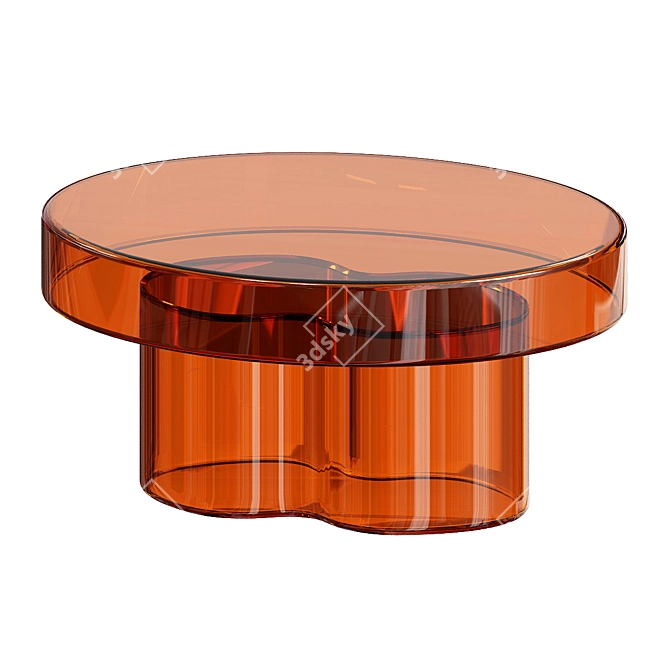 Soda Oval Coffee Table 3D model image 1