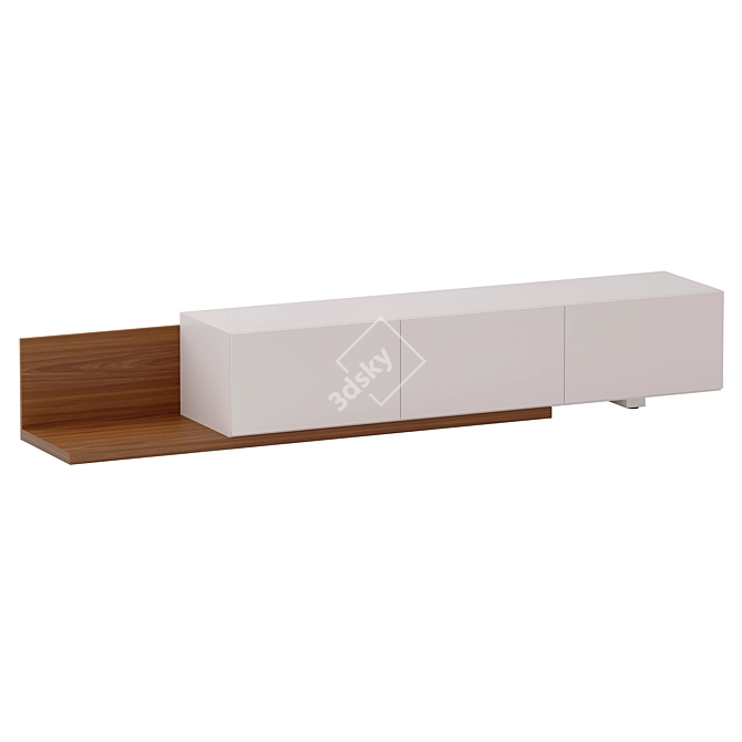 Modern TV Stand Gerda 3D model image 1