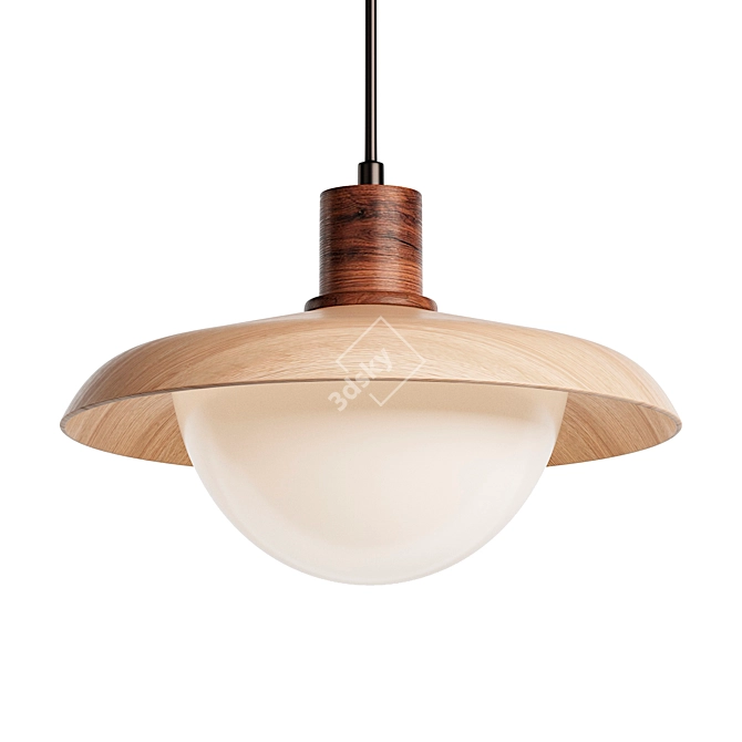 Sleek Corpin Pendant Lamp 3D model image 1