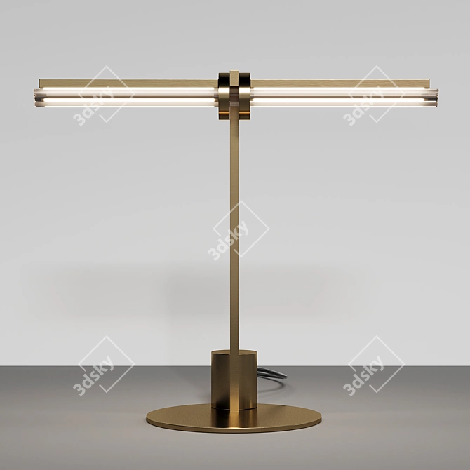 Modern Table Light Fixture 3D model image 2