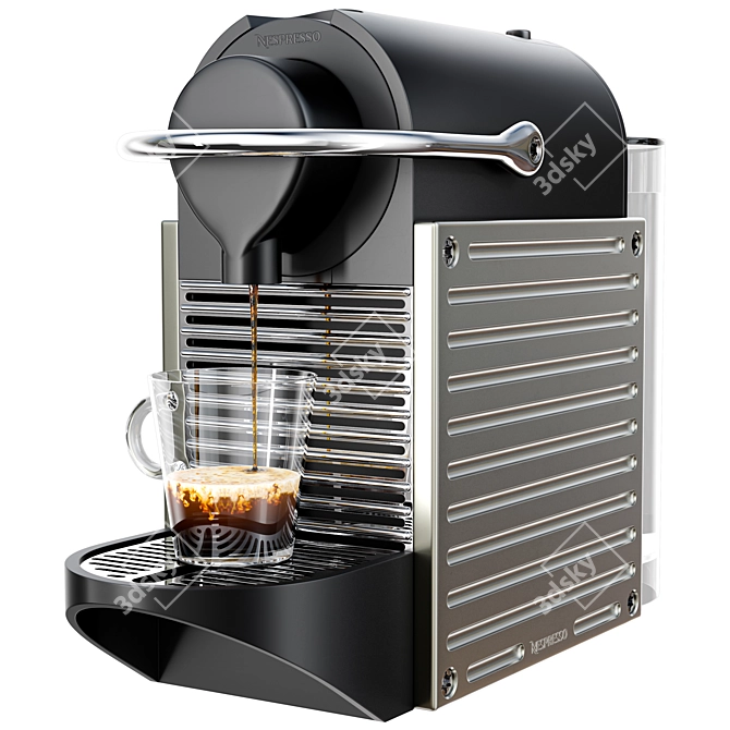 Pixie Nespresso Machine with Capsules 3D model image 5