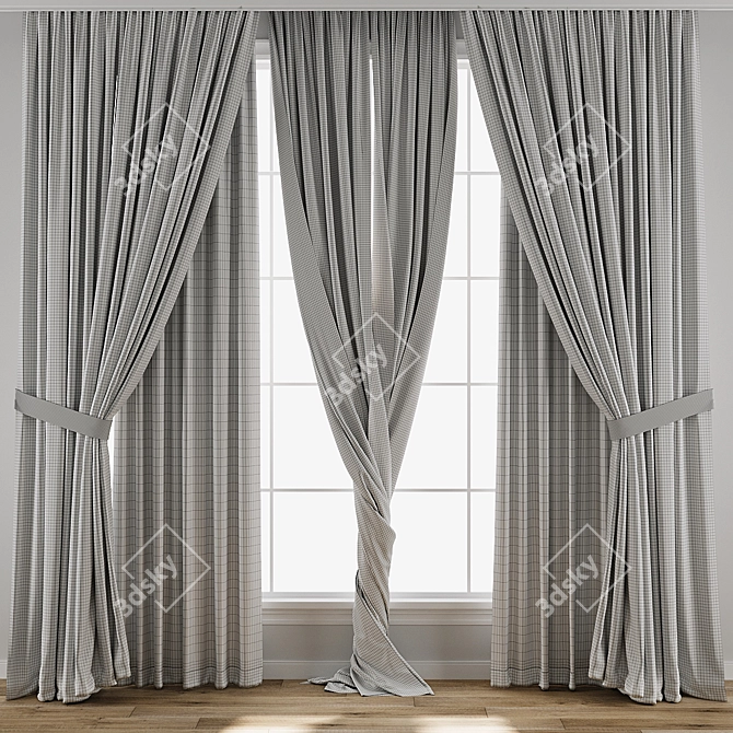 Max 2017 Curtain Archive 3D model image 3