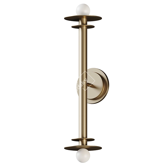 Arley Wall Sconce: Modern Elegance 3D model image 2