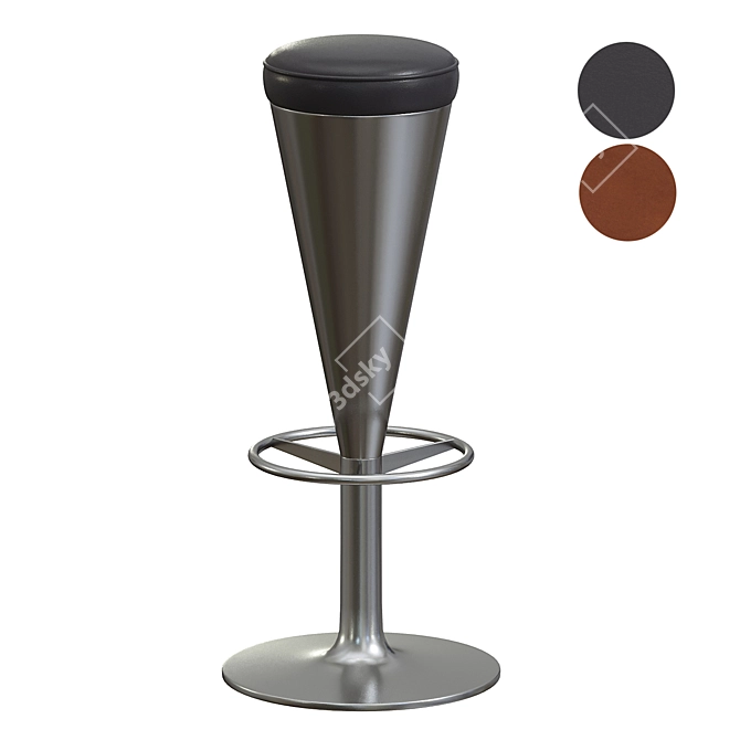  Scandinavian Leo Thafvelin Bar Stools 3D model image 1