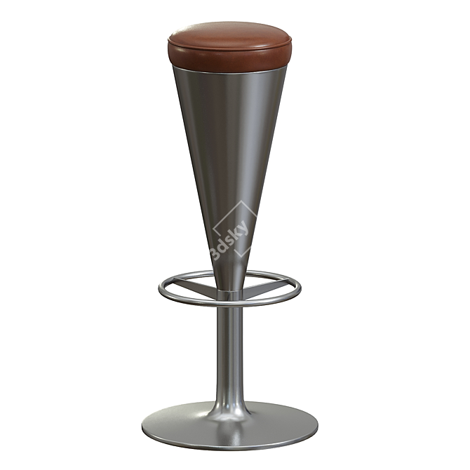  Scandinavian Leo Thafvelin Bar Stools 3D model image 2