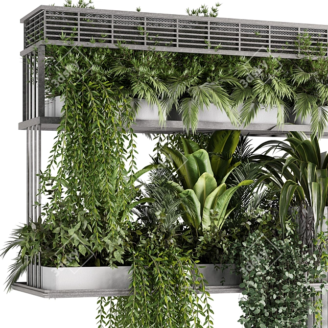 High-Quality Hanging Plant Models 3D model image 4