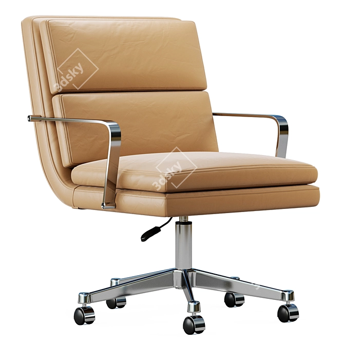 Modern Ergonomic Jude Desk Chair 3D model image 1