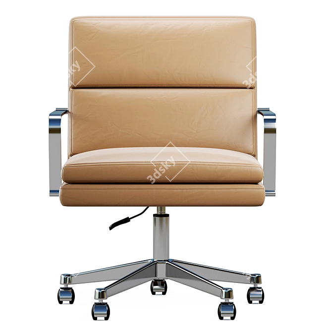 Modern Ergonomic Jude Desk Chair 3D model image 2