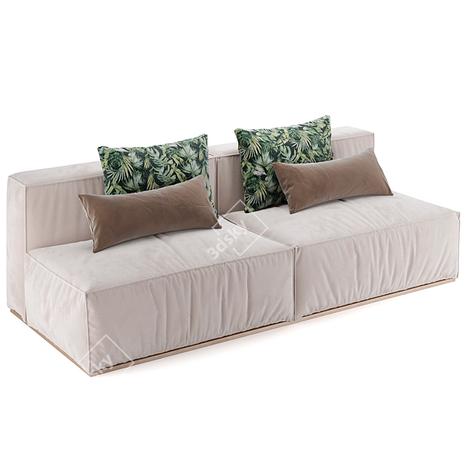 Alula Outdoor Sofa Collection 2023 3D model image 7