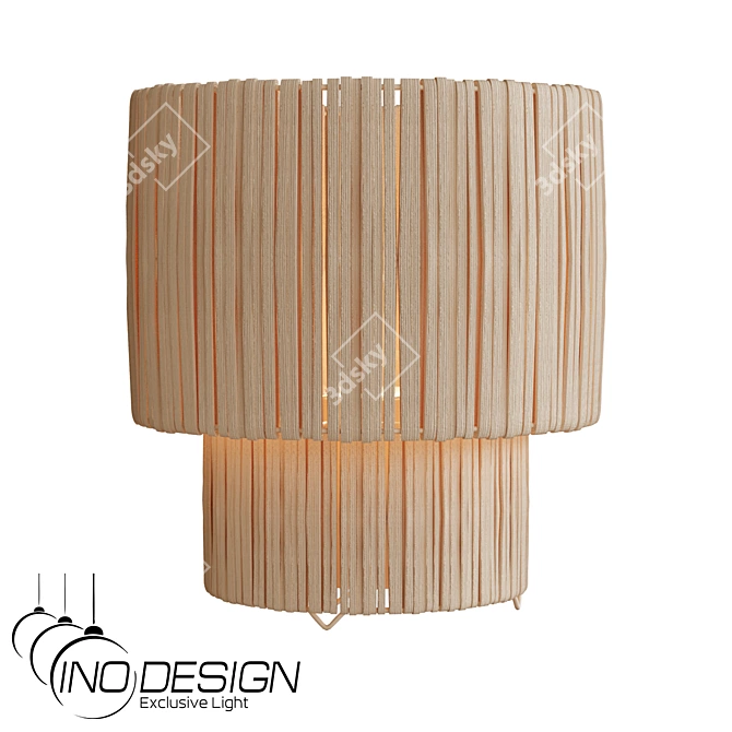 Inodesign Ethno Table Lamp 3D model image 1