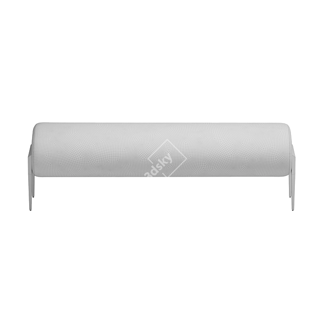 Elegant Towson Bench - Dantone 3D model image 3