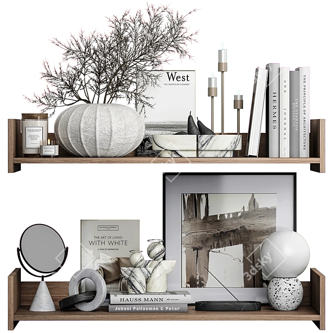 Versatile Decor Set 014 3D model image 1