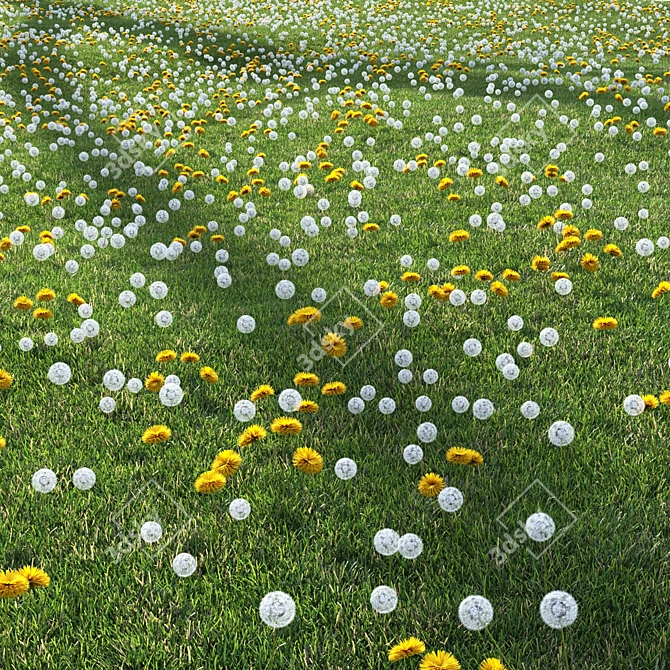 Meadow Bliss 3D model image 5