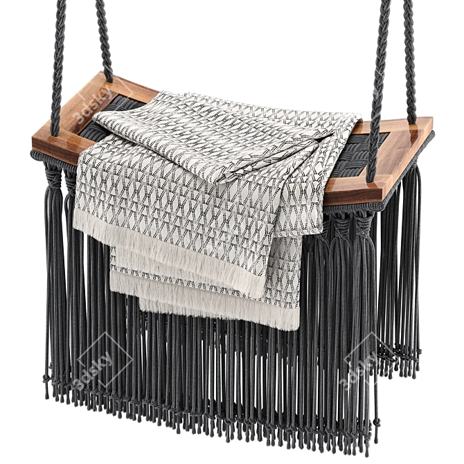 Elevate Outdoor Swing Furniture 3D model image 2