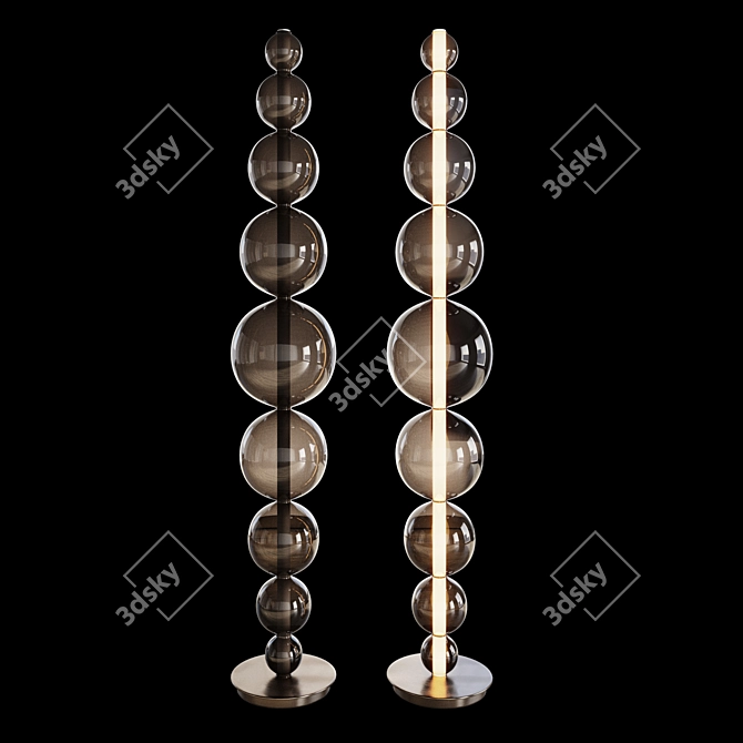 Luxurious Giorgetti Upward Lighting Solution 3D model image 3