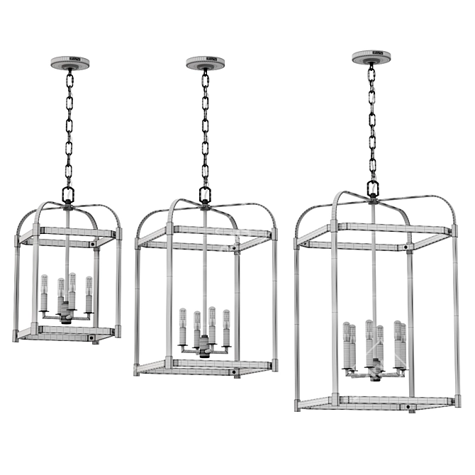 Ralph Lauren Hadley Lantern Collection 3D model image 5