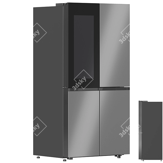 Samsung Smart Appliance Bundle 3D model image 3