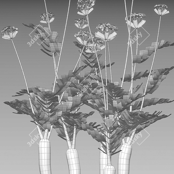 Diverse 3D Plant Models Collection 3D model image 5