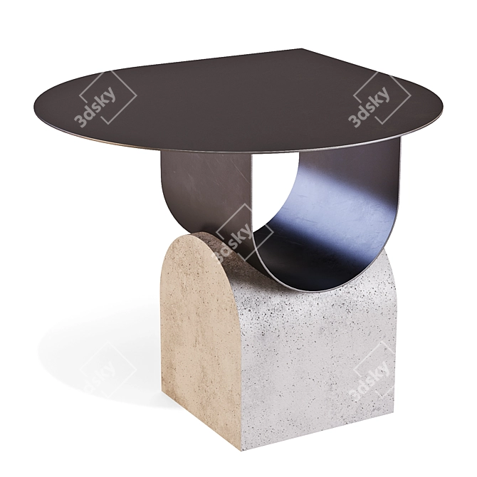 Vague Sculptural Coffee Tables 3D model image 2