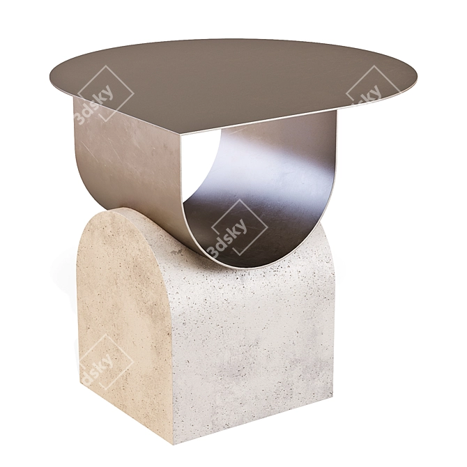 Vague Sculptural Coffee Tables 3D model image 3