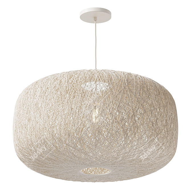 Contemporary Mesh Pendant Light 3D model image 4