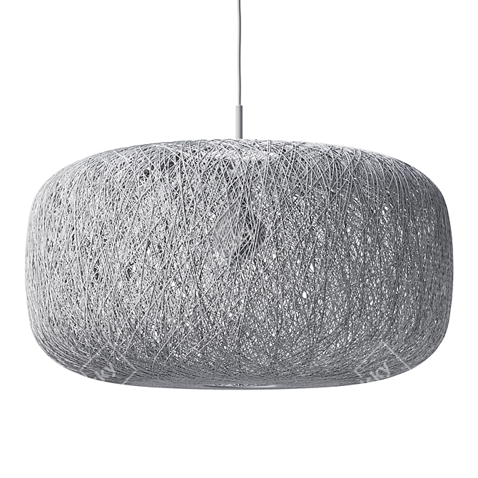 Contemporary Mesh Pendant Light 3D model image 13