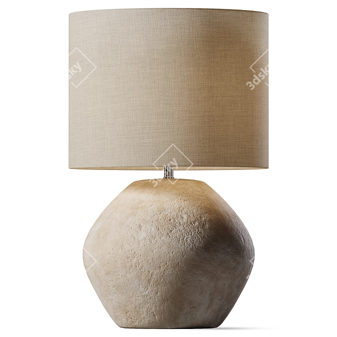 Sleek Modern ROHLD Table Lamp 3D model image 1