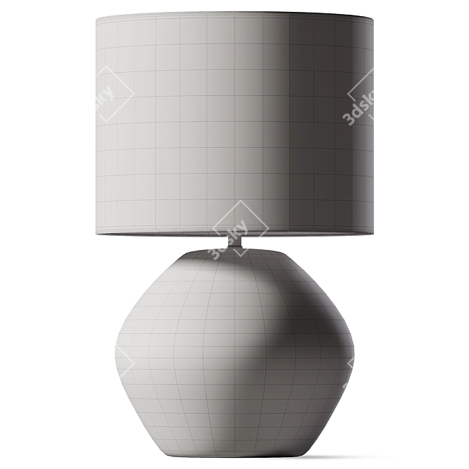 Sleek Modern ROHLD Table Lamp 3D model image 2