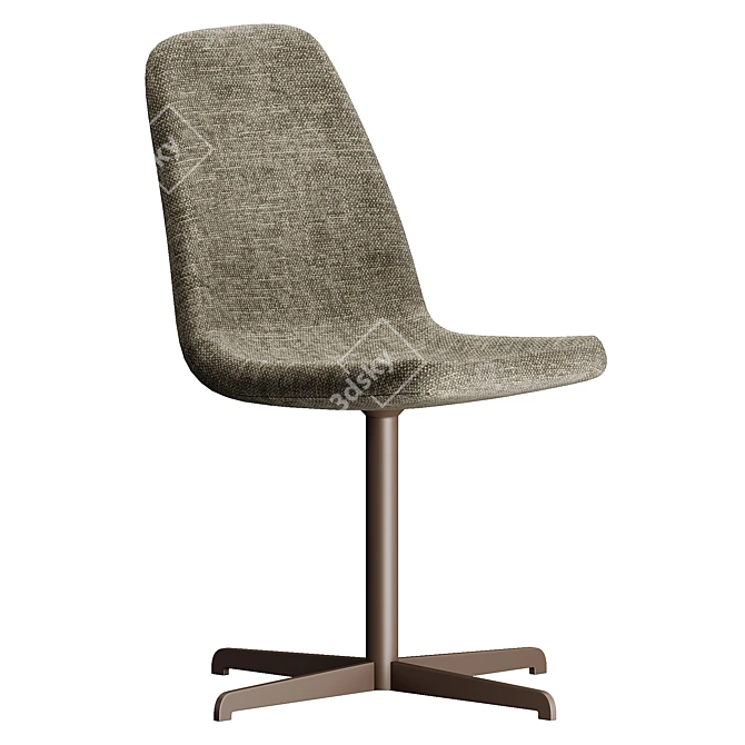 Stylish Bonaldo Memo Chair - Modern Design 3D model image 2