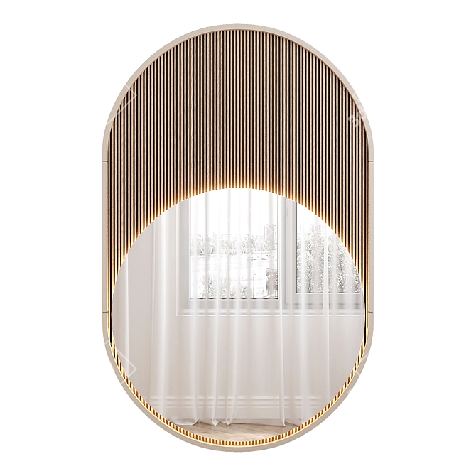 Miani Mirror by Vittoria Frigerio 3D model image 1