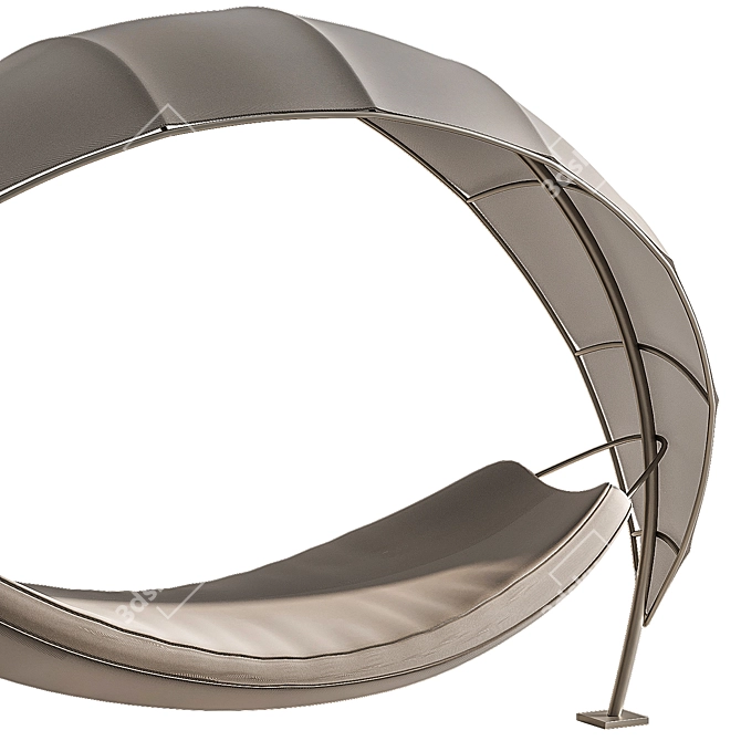 Elegance in Motion: Wave Hammock 3D model image 4