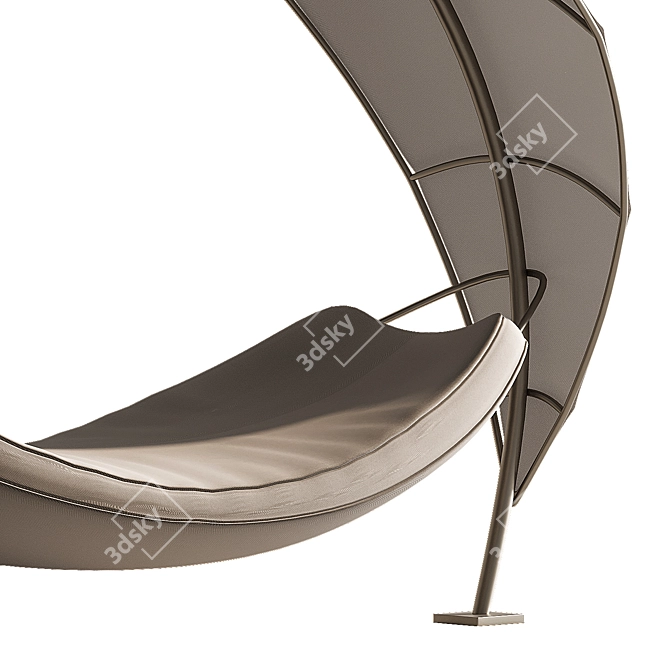 Elegance in Motion: Wave Hammock 3D model image 5