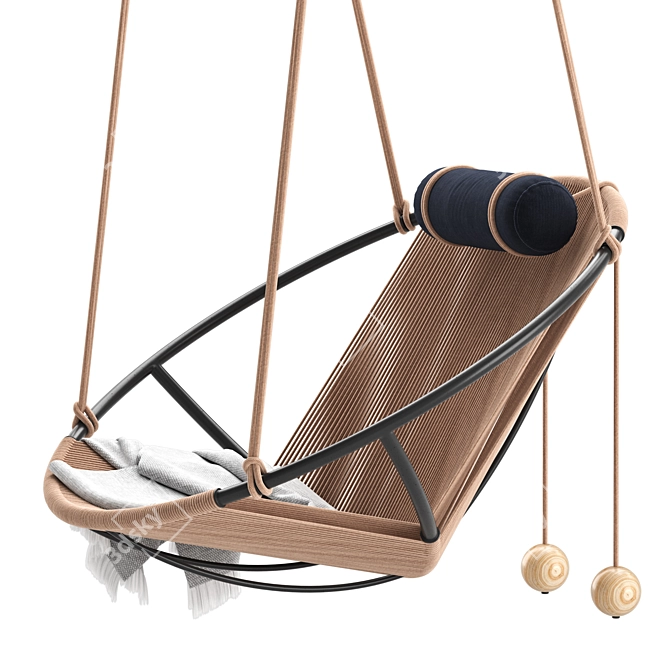 Modern Outdoor Swing Chair Ceci 3D model image 6