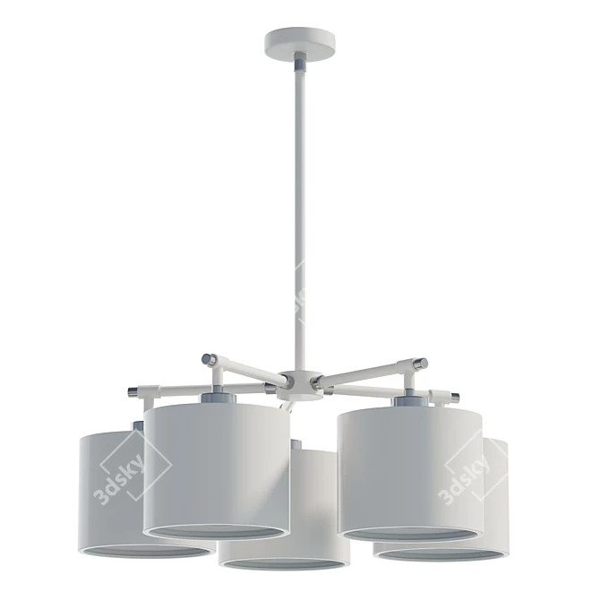 Title: Elegant Bilancia Chandelier Polestar 3D model image 2