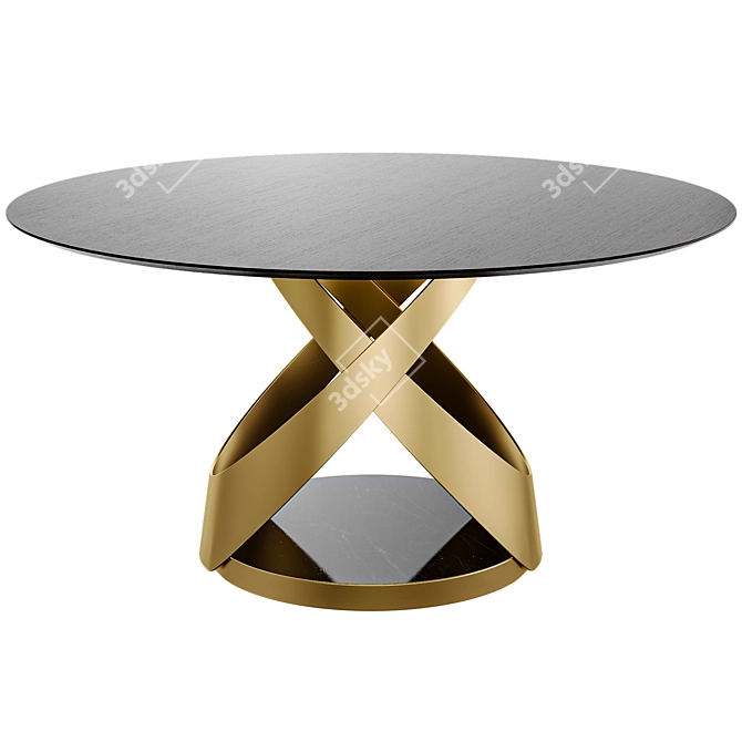 Versatile Tonin Casa CAPRI Table 3D model image 1