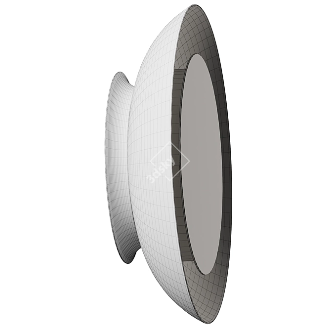 Eclipse Circular Ceiling/Wall Light 3D model image 5