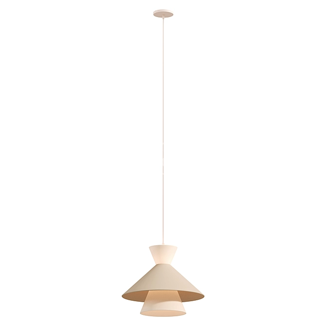 Modern Bennett Pendant Lamp Unique 3D model image 2