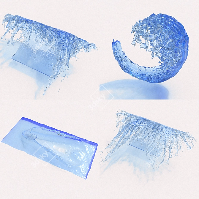 Separate Waves Collection 2014 Vray 3D model image 4