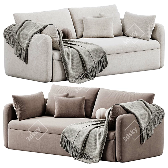 Modern Andersen Sofa 2015 Versatile 3D model image 1