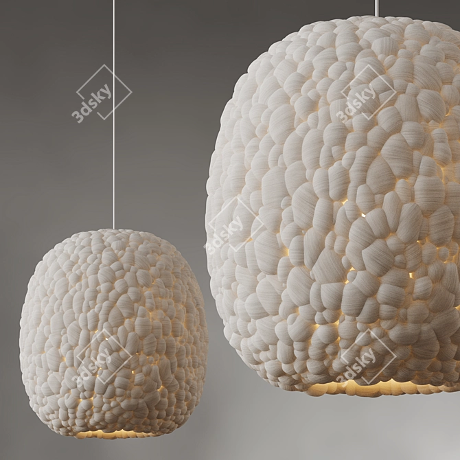 Cloud Lamp 3D Model Set 3D model image 6